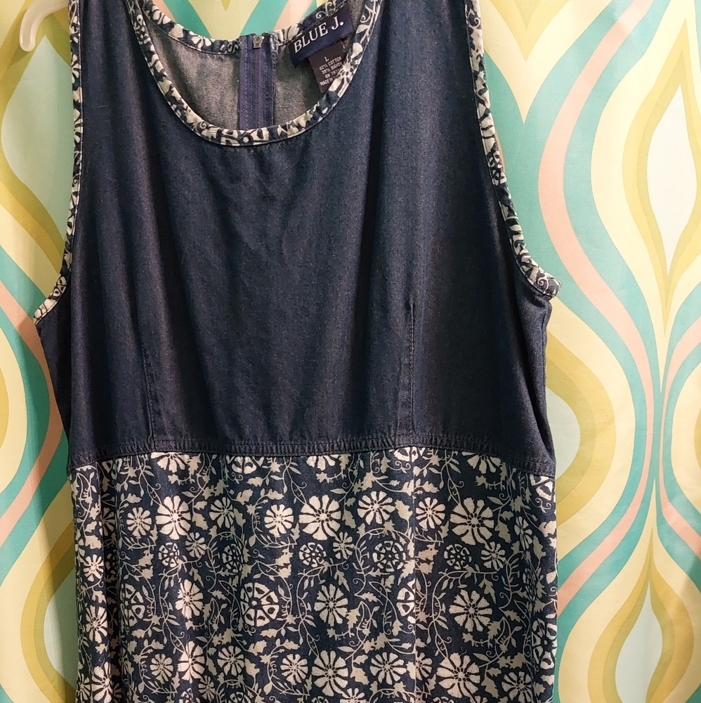Denim dress EUC